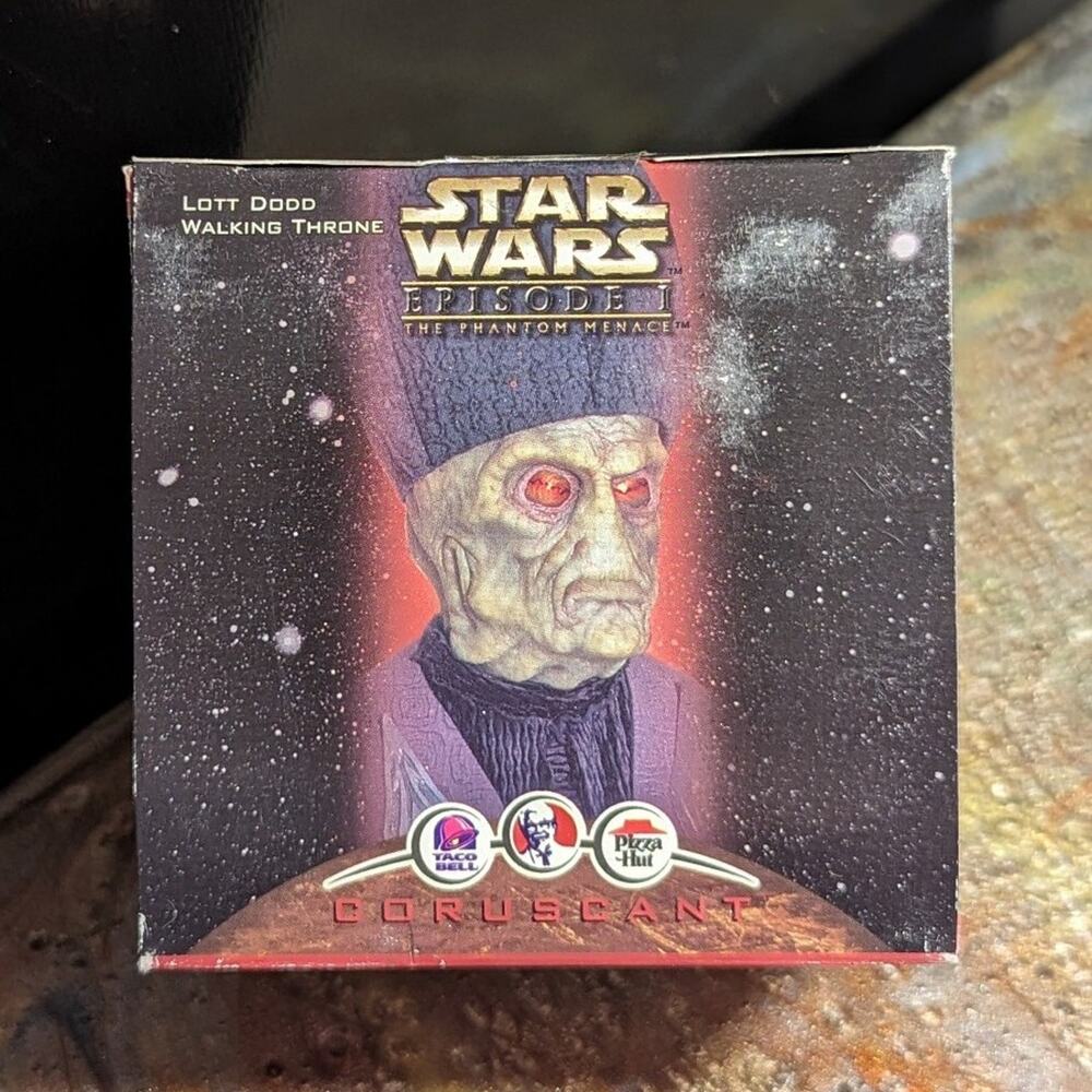Hasbro Star Wars Phantom Menace Episode 1 Basic Lott Dodd Walking Throne New